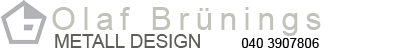 Olaf Brünings Metall Design Logo